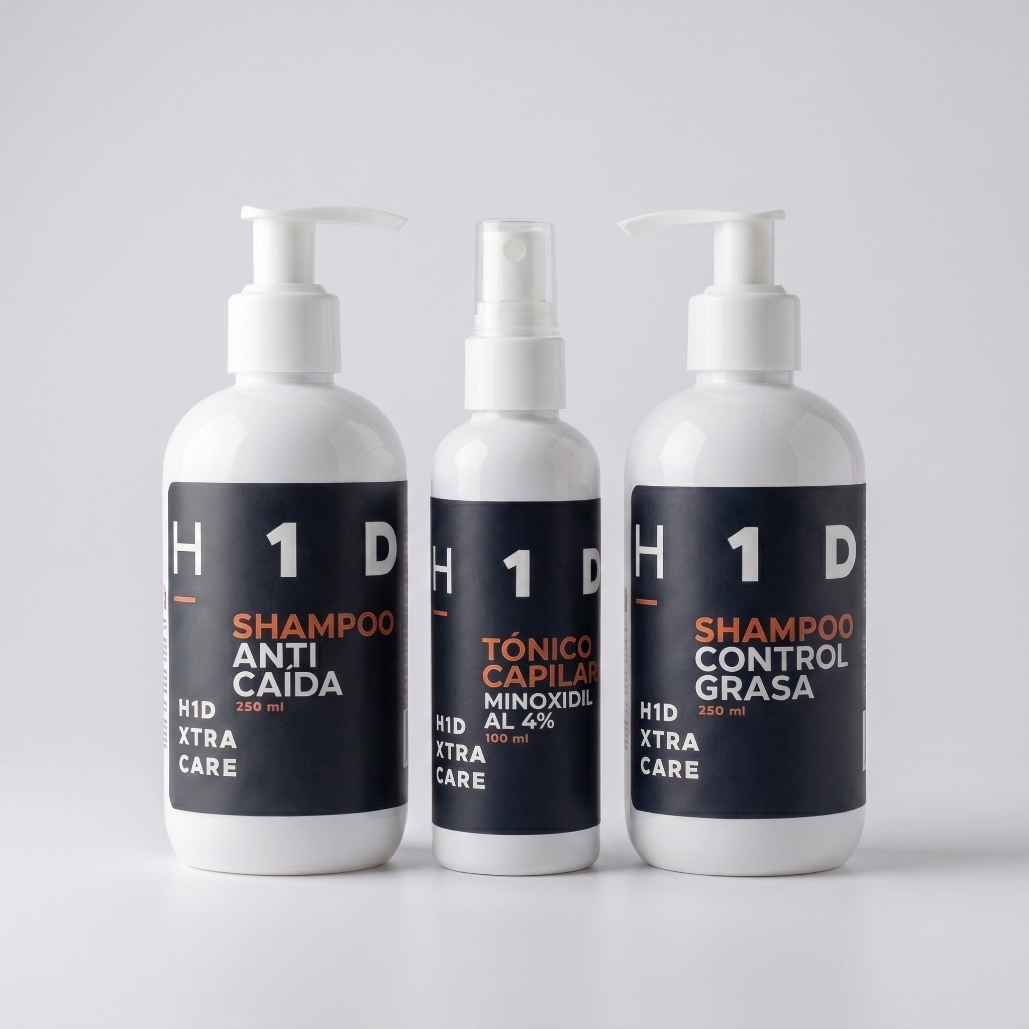 H1D XTRA CARE Complete Hair Treatment Kit: Anti-Hair Loss, Fat Control & Growth