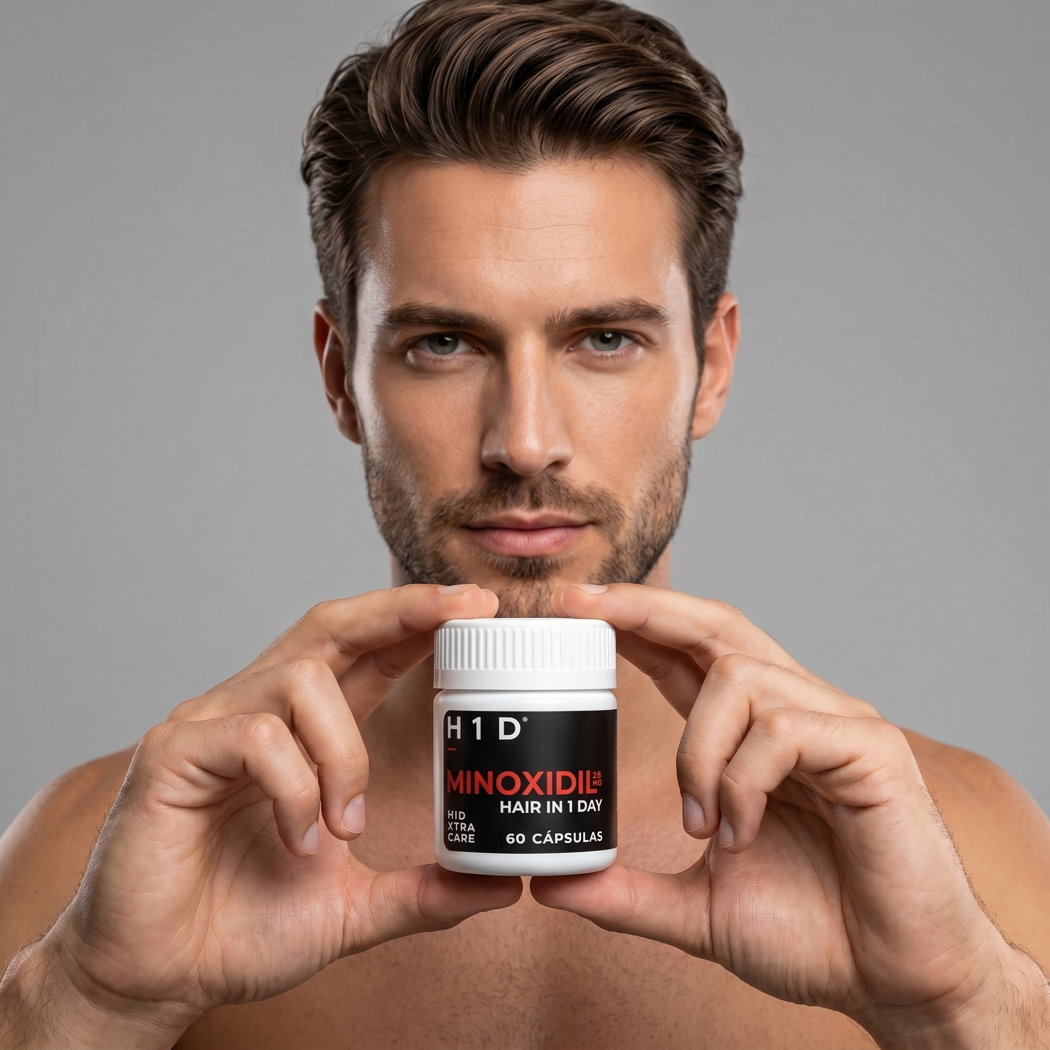 Minoxidil 2.5 mg Hair In 1 Day | Tratamiento Capilar 60 Cápsulas - Image 4
