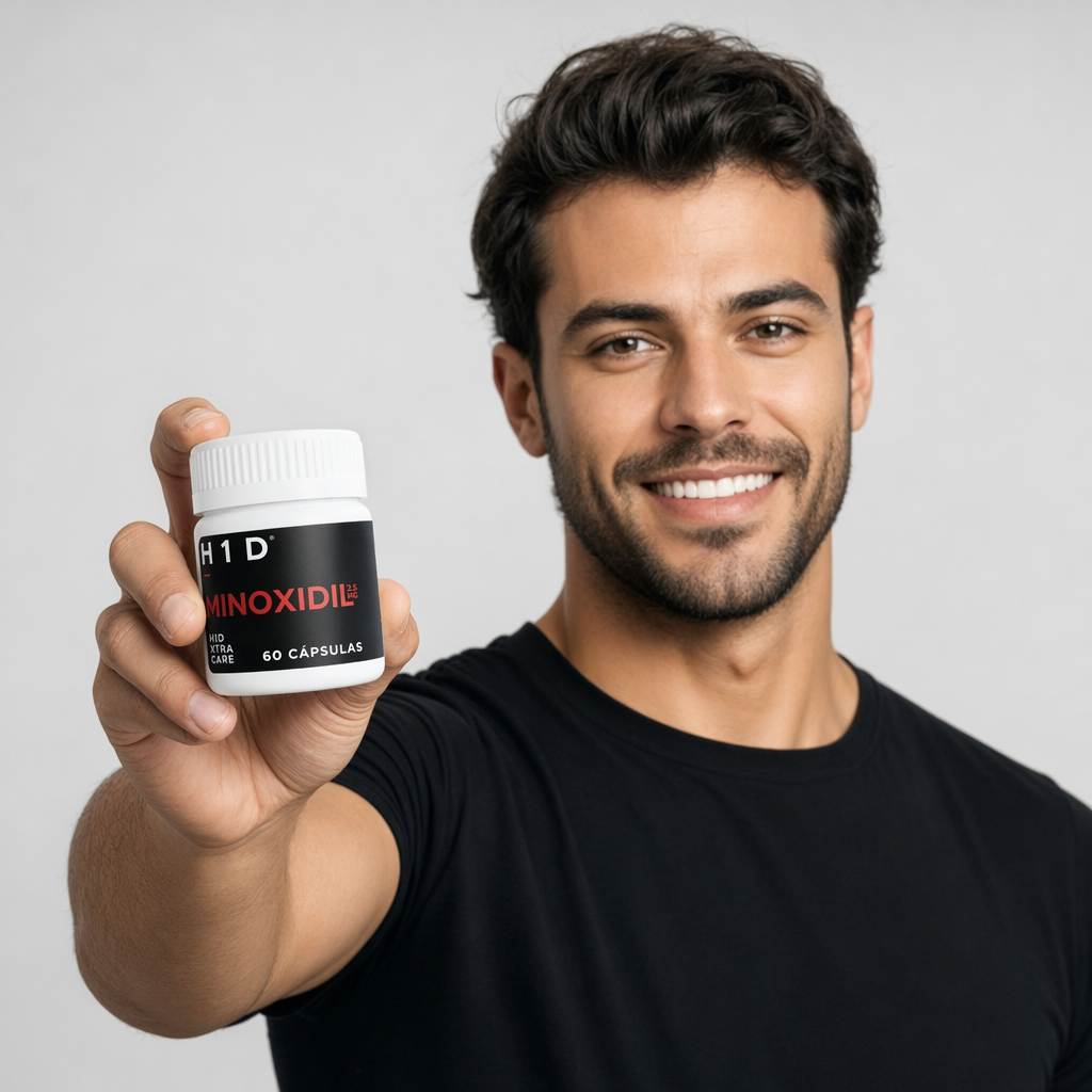 Minoxidil 2.5 mg Hair In 1 Day | Tratamiento Capilar 60 Cápsulas - Image 2