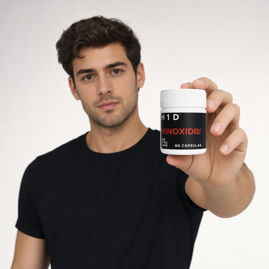 Minoxidil 5 mg Hair In 1 Day | Tratamiento Capilar 60 Cápsulas - Image 5