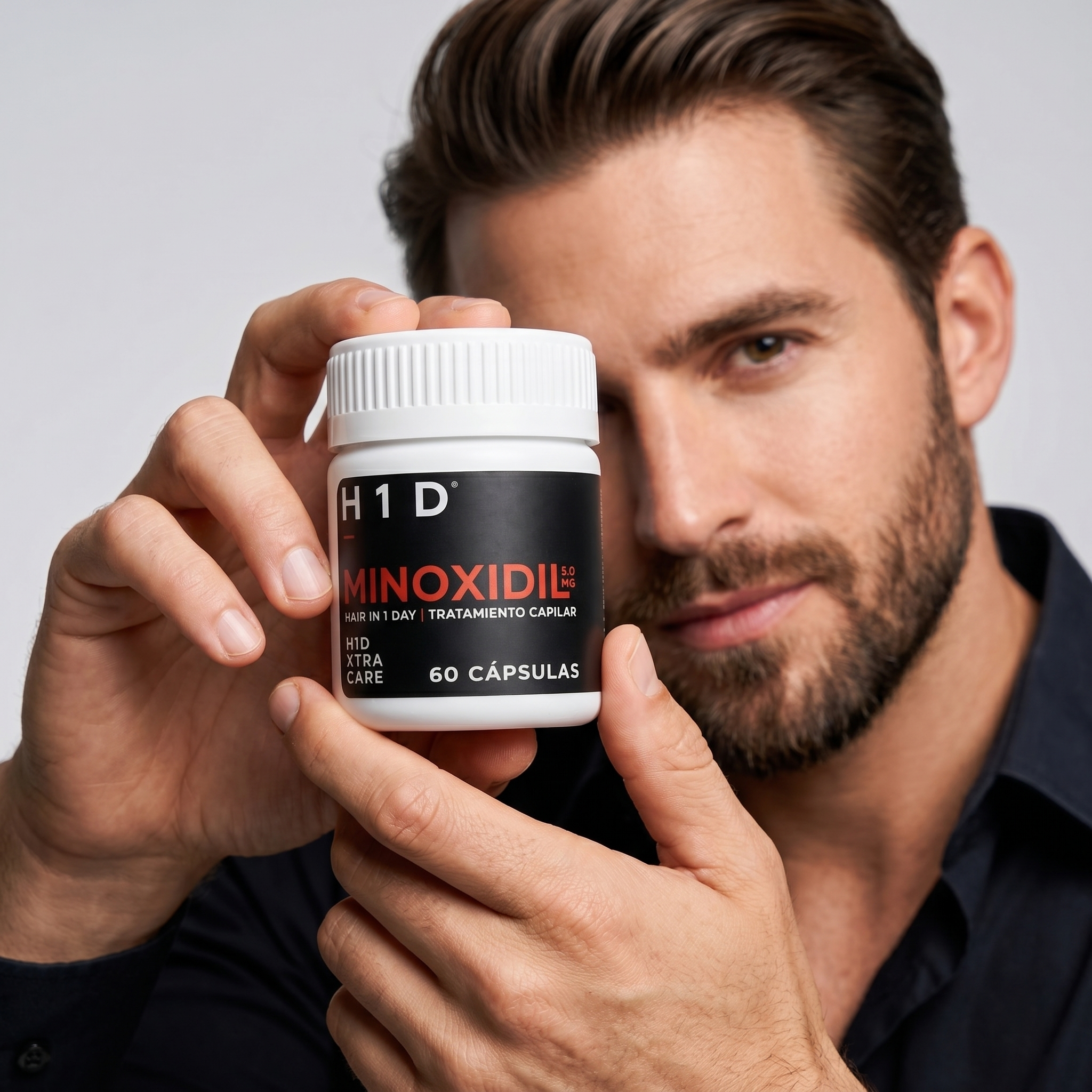 Minoxidil 5 mg Hair In 1 Day | Tratamiento Capilar 60 Cápsulas - Image 3