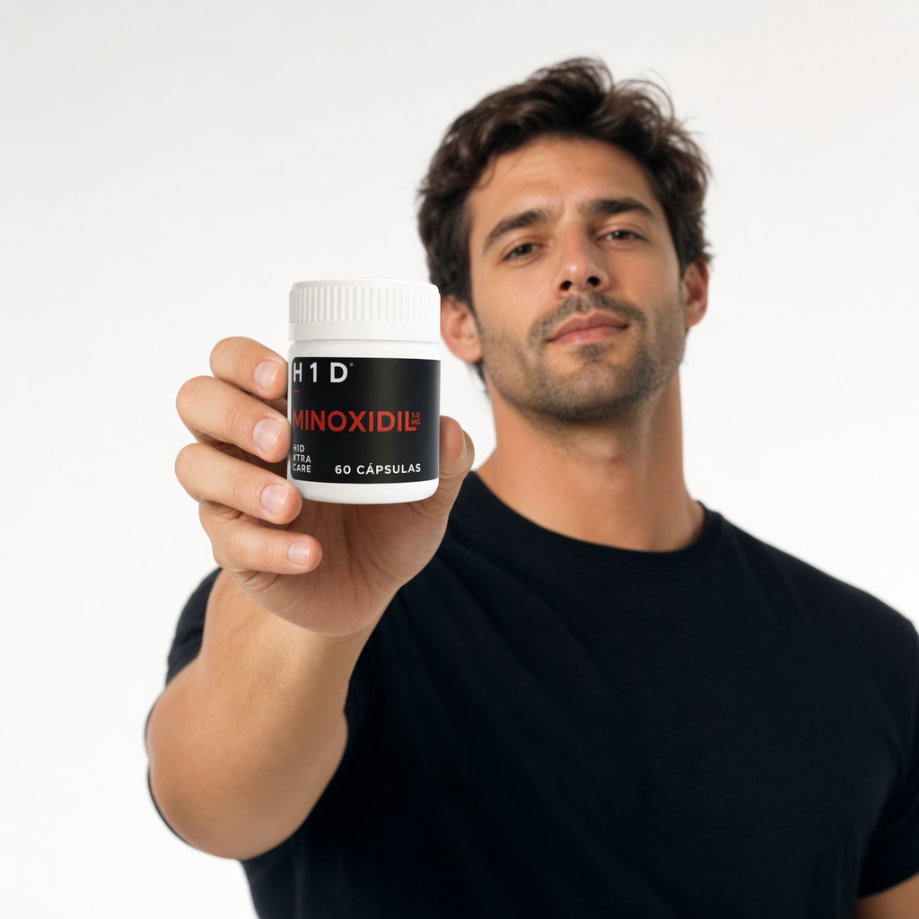 Minoxidil 5 mg Hair In 1 Day | Tratamiento Capilar 60 Cápsulas - Image 2