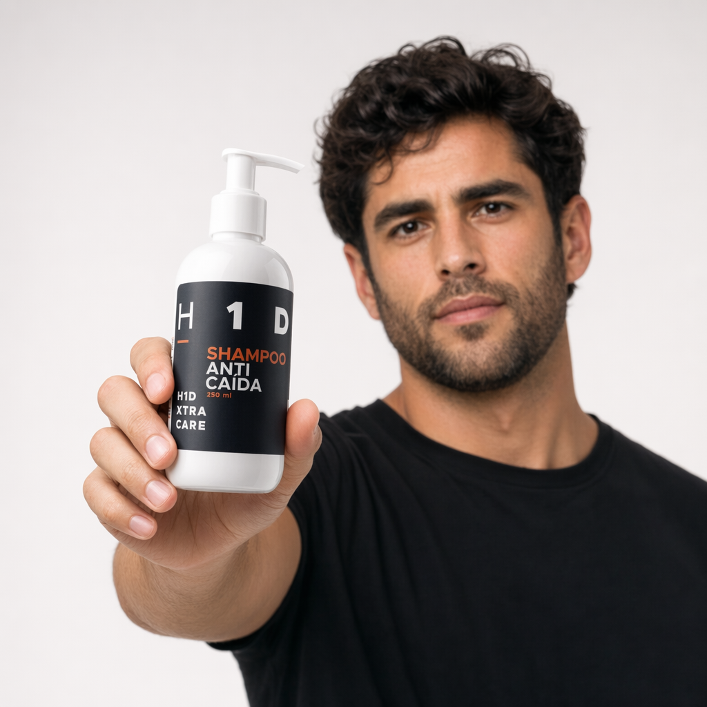 Shampoo Anticaída con Minoxidil Hair In 1 Day | Fortalecimiento y Crecimiento Capilar 250 ml - Imagen 3
